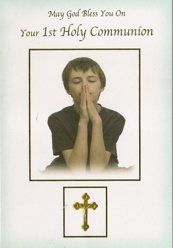 Biglietto auguri prima - biglietto,