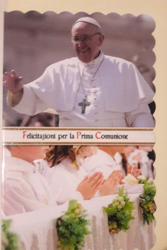Papa francesco biglietto - papa,